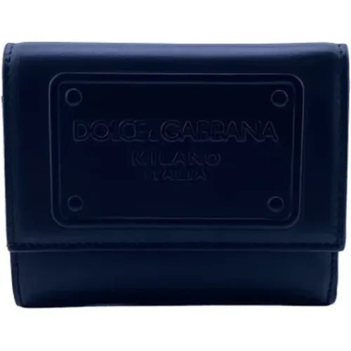 Pre-owned Leather wallets , female, Sizes: ONE SIZE - Dolce & Gabbana Pre-owned - Modalova