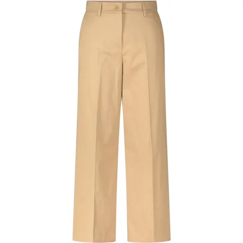 Klassische Wide Leg Hose Urial , Damen, Größe: 2XS - Max Mara - Modalova