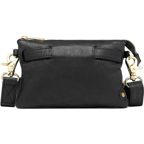 Leather Shoulder Bag , female, Sizes: ONE SIZE - Depeche - Modalova