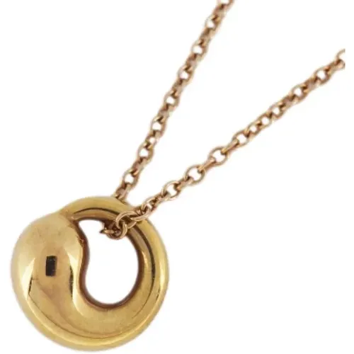 Pre-owned Rose Gold necklaces , female, Sizes: ONE SIZE - Tiffany & Co. Pre-owned - Modalova