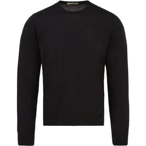 Schwarze Unisex Pullover , Herren, Größe: 3XL - Filippo De Laurentiis - Modalova