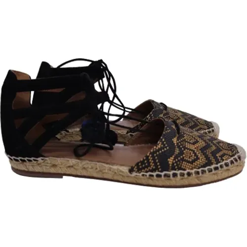 Pre-owned Raffia sandals , female, Sizes: 5 UK - Aquazzura Pre-owned - Modalova