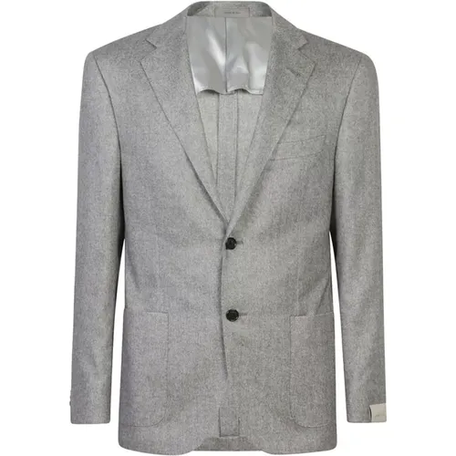 Grey Jackets for Men , male, Sizes: 2XL, 3XL, L, XL - Corneliani - Modalova