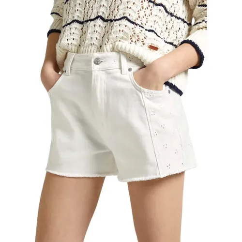 Denim Shorts , Damen, Größe: W25 - Pepe Jeans - Modalova