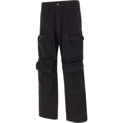 Straight Trousers , male, Sizes: S, M, XS - Diesel - Modalova