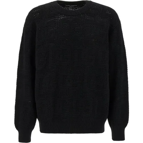 Stylish Knitwear Collection , male, Sizes: M, L - Dolce & Gabbana - Modalova