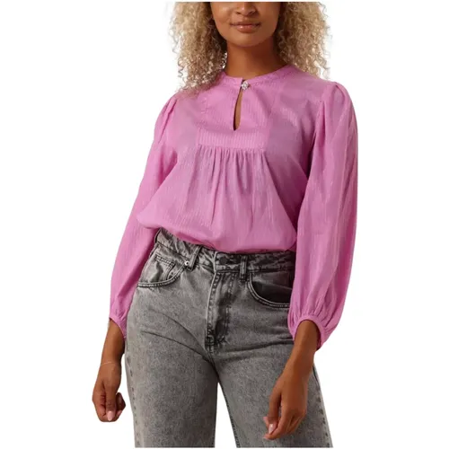 Elegant June Blouse , Damen, Größe: L - MOLIIN - Modalova