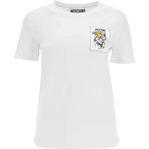 Teddy Bear T-Shirt Moschino - Moschino - Modalova