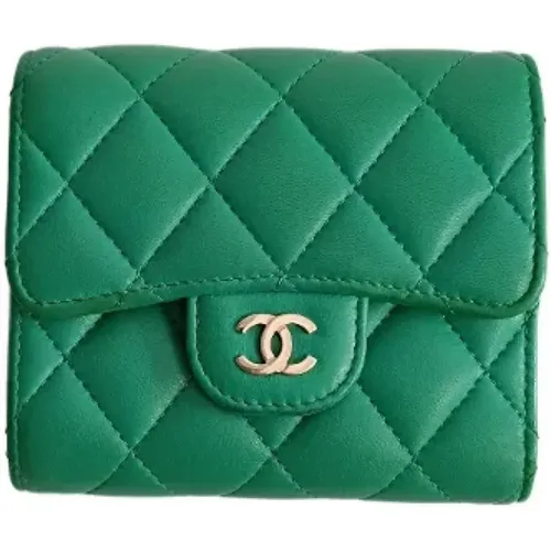 Pre-owned Leather wallets , female, Sizes: ONE SIZE - Chanel Vintage - Modalova