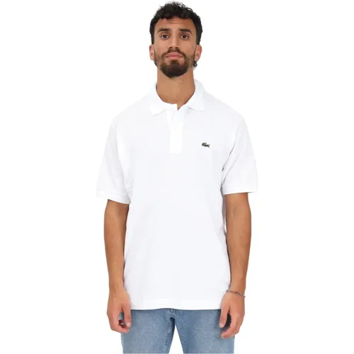 Klassisches Weißes Poloshirt für Herren , Herren, Größe: XL - Lacoste - Modalova