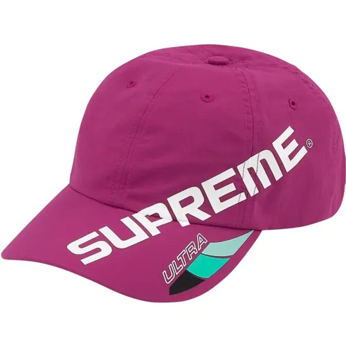 Dark Magenta 6-Panel Limited Edition Hat , unisex, Sizes: ONE SIZE - Supreme - Modalova