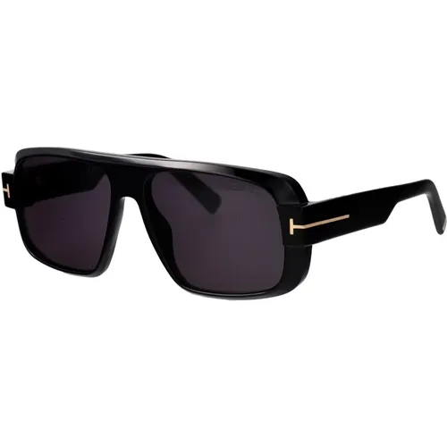 Stylish Turner Sunglasses for Sunny Days , male, Sizes: 58 MM - Tom Ford - Modalova