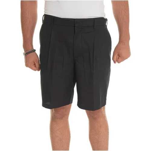 Leichte Baumwoll-Bermuda-Shorts , Herren, Größe: M - Emporio Armani - Modalova