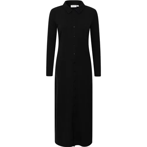 Elegantes Godasz Kleid Schwarz , Damen, Größe: XL - Saint Tropez - Modalova