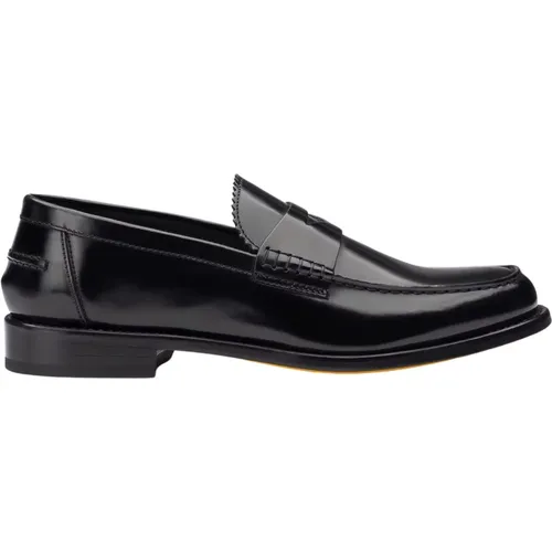 Leather Moccasin Shoe , male, Sizes: 6 UK, 7 1/2 UK, 8 1/2 UK, 9 UK, 10 UK - Doucal's - Modalova