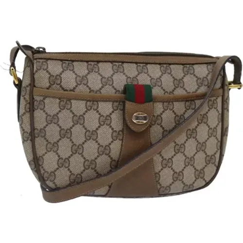 Pre-owned Canvas shoulder-bags , female, Sizes: ONE SIZE - Gucci Vintage - Modalova