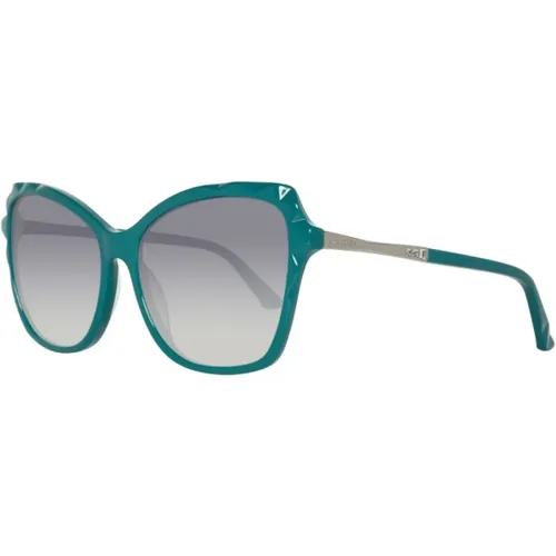 Grüne Acetat Sonnenbrille für Frauen - Swarovski - Modalova