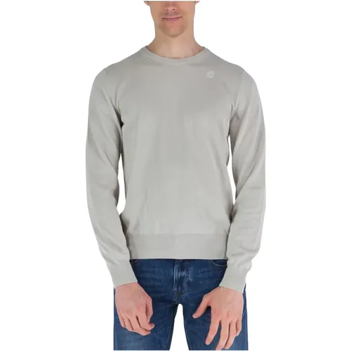 Cotton Crew Neck Sebastien Sweater , male, Sizes: 2XL, L - K-way - Modalova