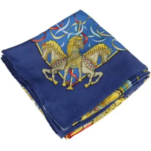 Pre-owned Silk scarves , female, Sizes: ONE SIZE - Hermès Vintage - Modalova