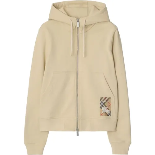 Nutmeg Hoodie für Stilvollen Komfort , Damen, Größe: M - Burberry - Modalova