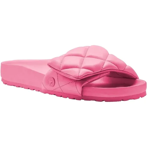 Padded Sandals in Azalea , female, Sizes: 3 UK - Birkenstock - Modalova