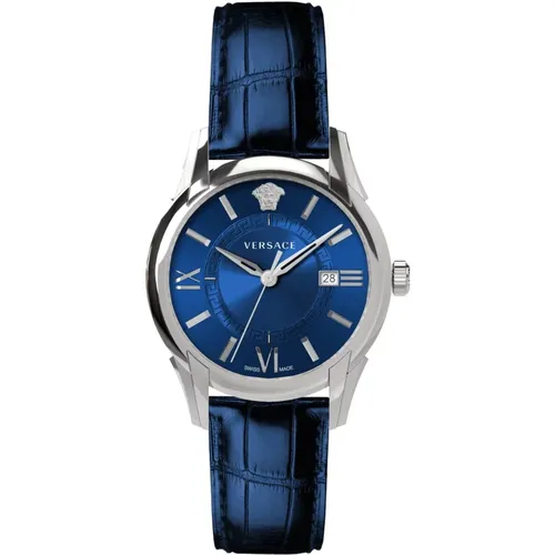 Apollo Swiss Made Watch , male, Sizes: ONE SIZE - Versace - Modalova