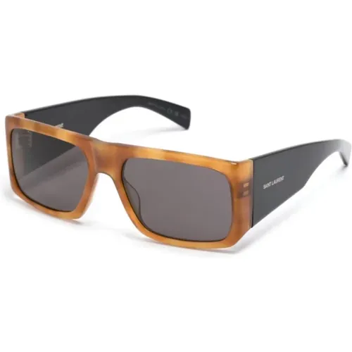 SL 635 Acetate 005 Sunglasses , unisex, Sizes: 58 MM - Saint Laurent - Modalova