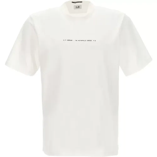 T-Shirts , male, Sizes: S, XL - C.P. Company - Modalova