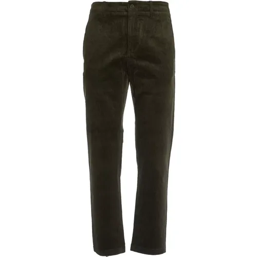 Stylish Military Trousers Moss Pants , male, Sizes: W30, W31, W35, W32, W34, W33 - Department Five - Modalova