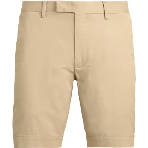 Chino Flat Kurze Shorts , Herren, Größe: W35 - Ralph Lauren - Modalova