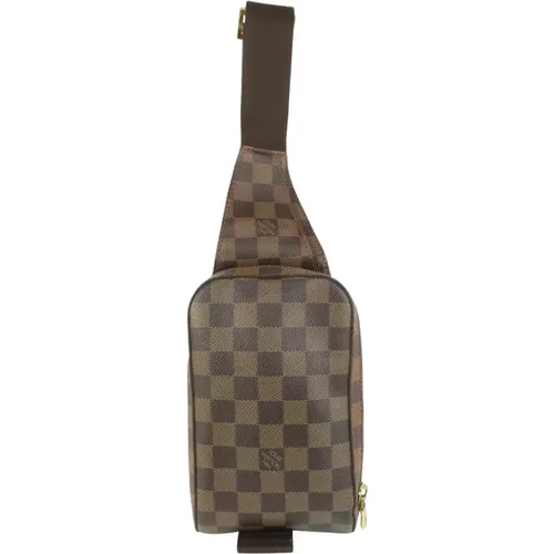 Canvas LV Bags, Pre-owned, Spain Made , female, Sizes: ONE SIZE - Louis Vuitton Vintage - Modalova