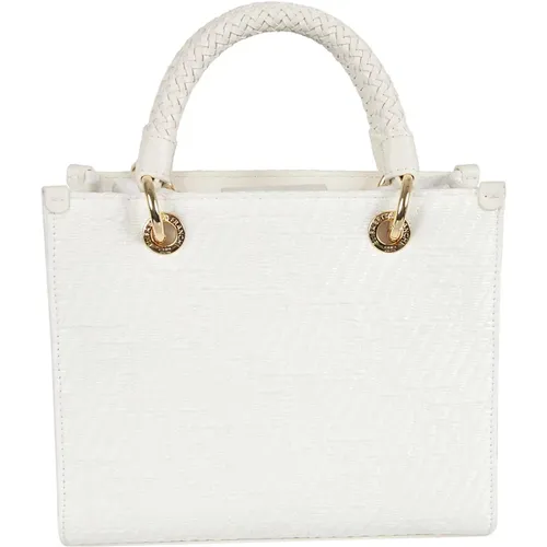 Women's Bags Handbag Ivory Ss24 , female, Sizes: ONE SIZE - Elisabetta Franchi - Modalova
