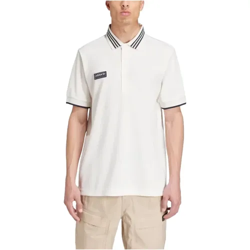 Spzl Short Sleeve Polo Shirt , Herren, Größe: XL - Adidas - Modalova