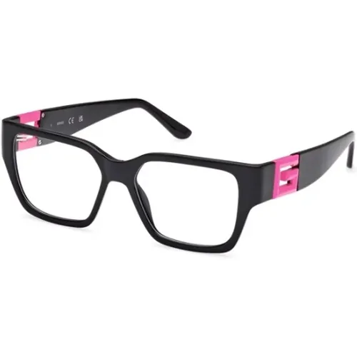 Trendy Pink Glasses for Style Upgrade , unisex, Sizes: 54 MM - Guess - Modalova