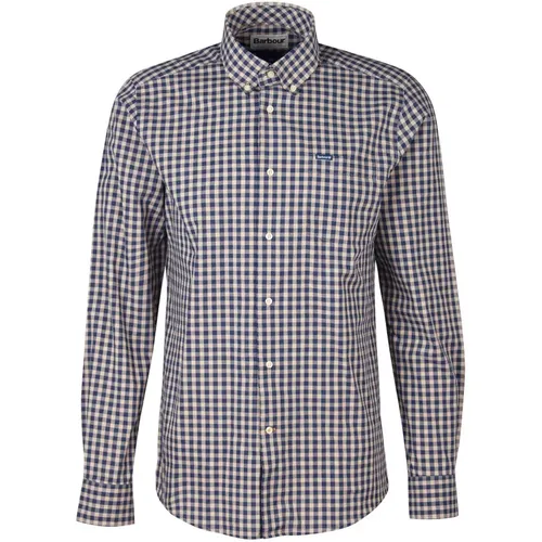 Gingham Button Down Shirt Merryton , male, Sizes: S, L, XL - Barbour - Modalova