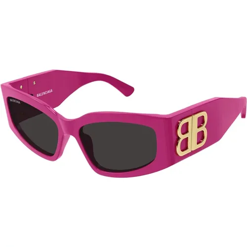 Sunglasses Bb0321S 006 , female, Sizes: 57 MM - Balenciaga - Modalova