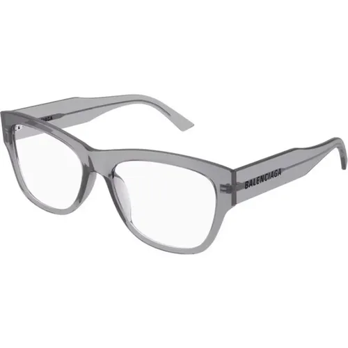 Stylish Grey Glasses for Modern Women , female, Sizes: 54 MM - Balenciaga - Modalova