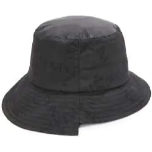 Logo Print Asymmetric Bucket Hat , female, Sizes: ONE SIZE - JW Anderson - Modalova