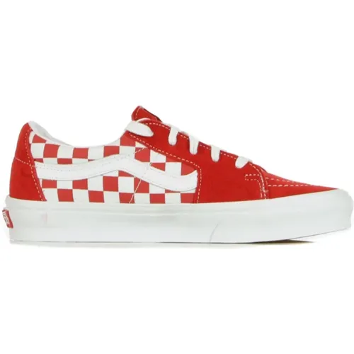 Low-top Racing Checkerboard Shoes , male, Sizes: 11 UK, 12 UK - Vans - Modalova