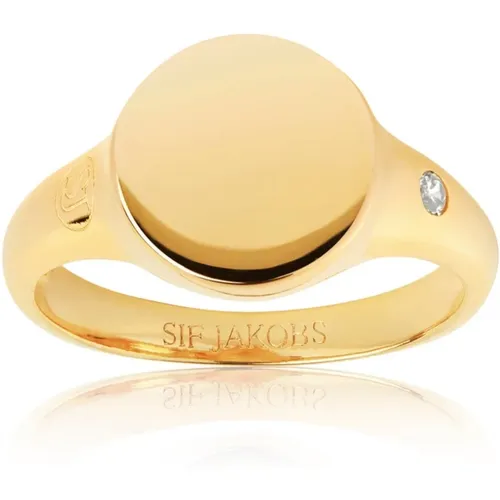 Ring Follina Pianura Piccolo , Damen, Größe: 52 MM - Sif Jakobs Jewellery - Modalova