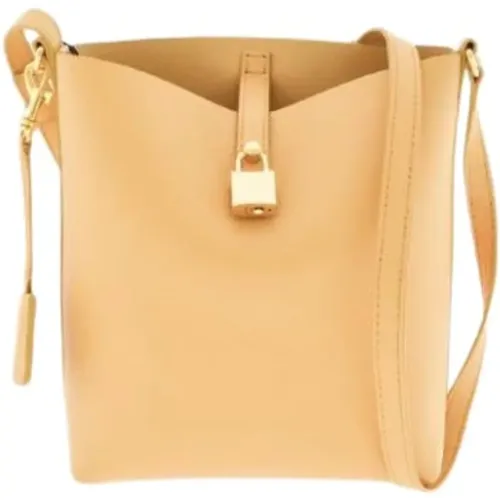 Locked Hobo Mini Leather Bag , female, Sizes: ONE SIZE - Carolina Herrera - Modalova
