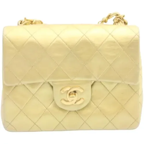 Pre-owned Leather chanel-bags , female, Sizes: ONE SIZE - Chanel Vintage - Modalova