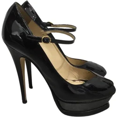 Pre-owned Leder heels - Yves Saint Laurent Vintage - Modalova