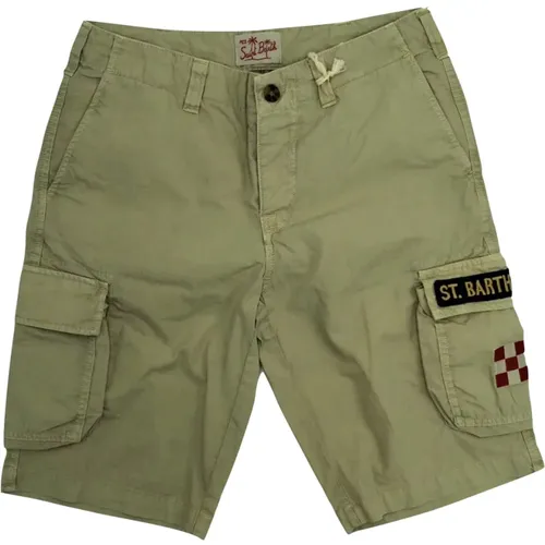 Baumwoll Bermuda Casual Shorts , Herren, Größe: L - MC2 Saint Barth - Modalova