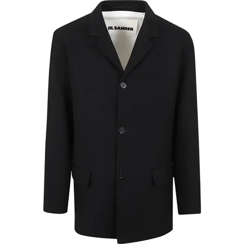 Wool Jacket Oversized Box Fit , male, Sizes: XL, L - Jil Sander - Modalova