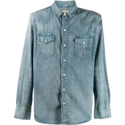 Sleeve Shirt , male, Sizes: L, S, M, XL - Polo Ralph Lauren - Modalova
