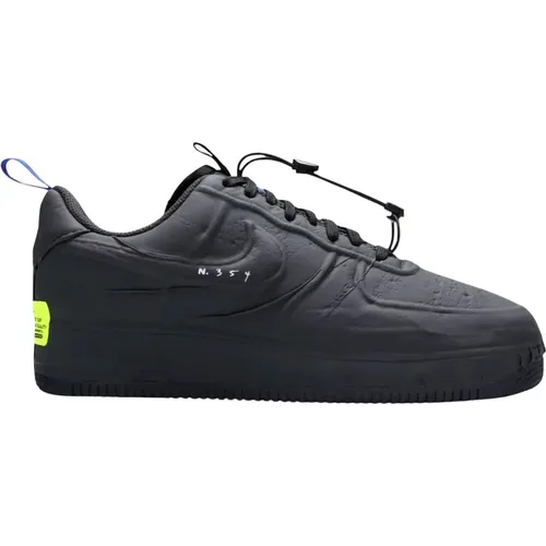 Experimentelle Schwarze Low-Top-Sneaker , Herren, Größe: 36 1/2 EU - Nike - Modalova