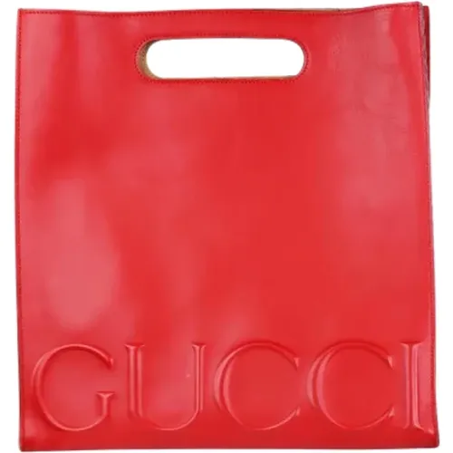 Pre-owned Leather gucci-bags , female, Sizes: ONE SIZE - Gucci Vintage - Modalova