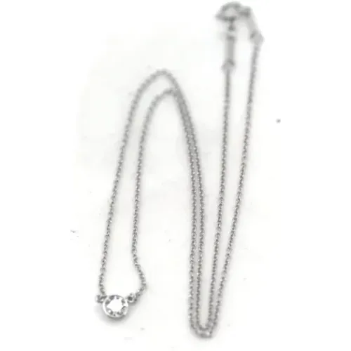 Pre-owned Metal necklaces , female, Sizes: ONE SIZE - Tiffany & Co. Pre-owned - Modalova