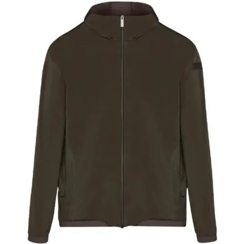 Shimmering Hooded Jacket , male, Sizes: L, M - RRD - Modalova